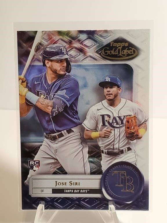 2022 Topps Gold Label Class 1 Jose Siri RC