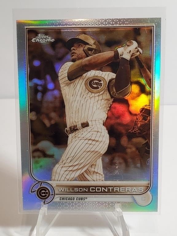 2022 Topps Chrome Sepia Refractor Willson Contrera