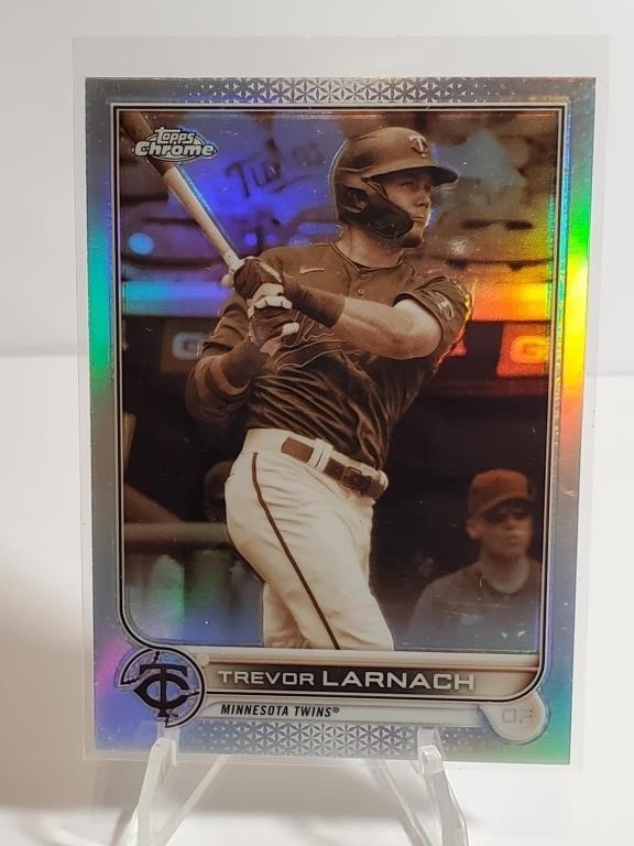 2022 Topps Chrome Sepia Refractor Trevor Larnach