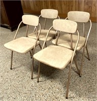 4 MCM Hamilton Cosco Folding Chairs