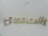 Lot of Assorted Precious Moments Figurines