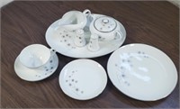 12 pc setting china with extra pieces
