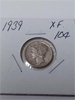 1939 Mercury Dime