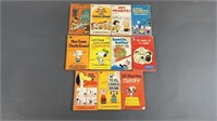 11pc Vtg Charlie Brown + Childrens Paperback Books