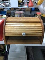 WOOD BREAD BOX