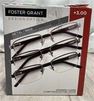 Design Optics Glasses +3.00
