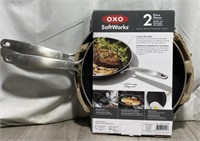 Oxo Softworks 2 Piece Skillet Set (pre Owned)