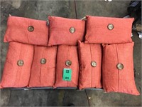 8 Mackenzie Texture Weave Button Pillows