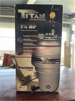 New Titan food waste Disposer  (backhouse)