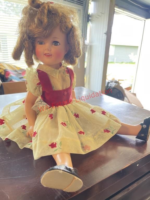 Vintage Idea Shirley Templed Doll  (backhouse)