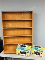 CD/DVD stand 33 x 46"  w/ 2 CD boxes