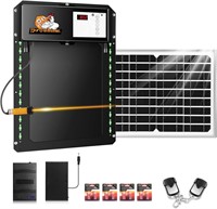 Automatic Chicken Coop Door  Solar Powered with Li