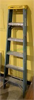 Werner brand 6 foot aluminum and composite step
