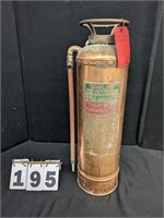 Child's Copper Fire Extinguisher