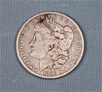 1895-O Morgan Silver Dollar