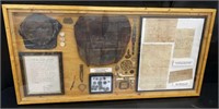 Artifacts from 1782, 1818 and 1820