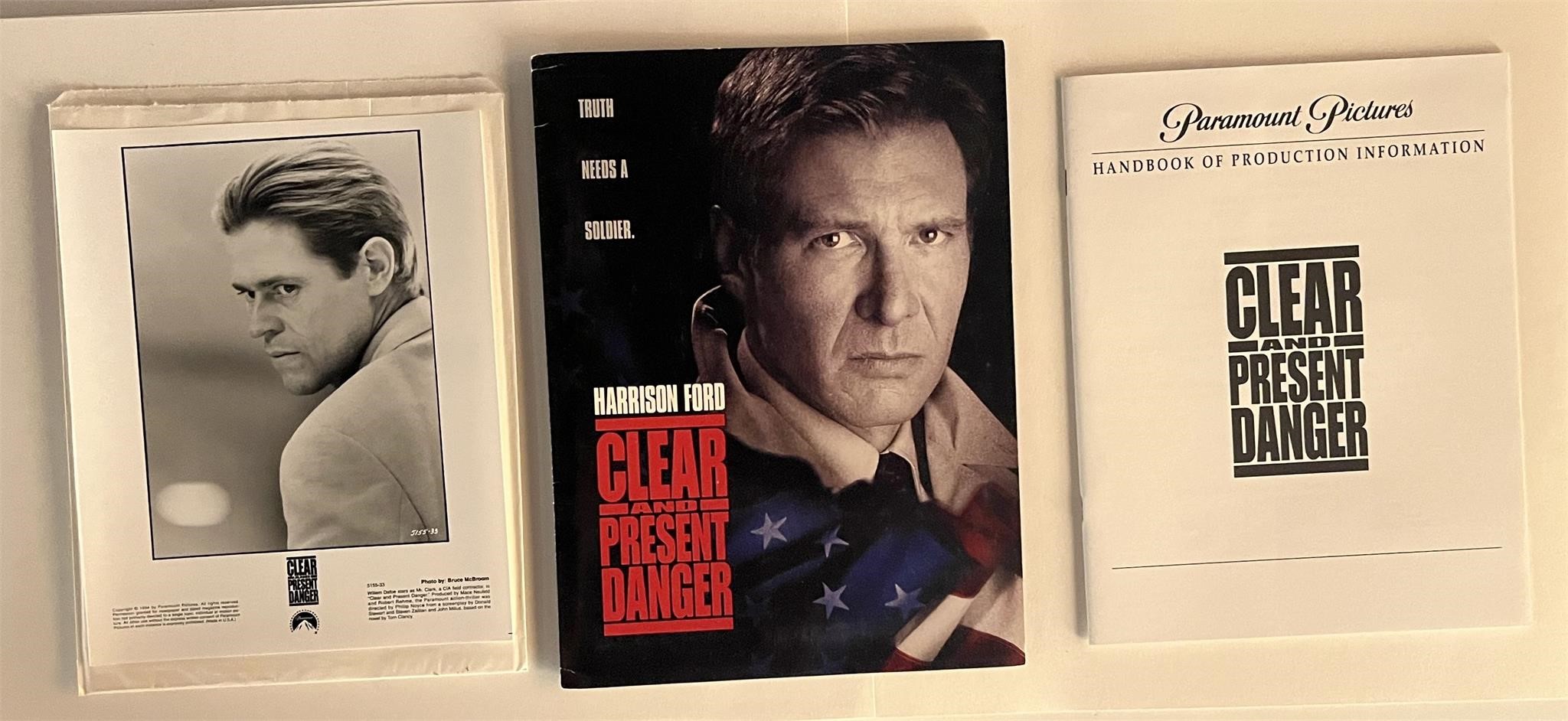 Clear And Present Danger press Kit