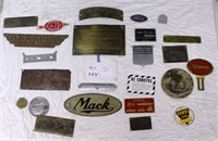 Misc Vintage Metal Tags & Emblems