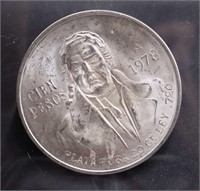 1978 Mexico Cien or #100 Silver Peso Round