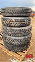 5-11R-24.5 Tires on Alum Rims