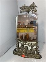 DECORATIVE STAND W/ MIRROR