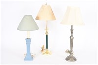 Vintage Buffet & Table Lamps