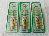 3 Terry Labonte Nascar Oxspoon fishing lures.