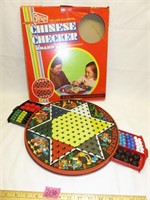 1973 Stevens Chinese Checkers Metal Gameboard