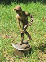 J. H. Land Bronze Sculpture "Reaper"