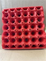 Plastic Chicken Incubator Trays 30 Ct