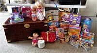 Wicker Trunk, Barbie Computer Games, Toys