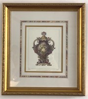 Framed Urn/Vase print sold by The World of