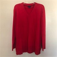 Womens TOMMY HILFIGER V Neck Sweater Top