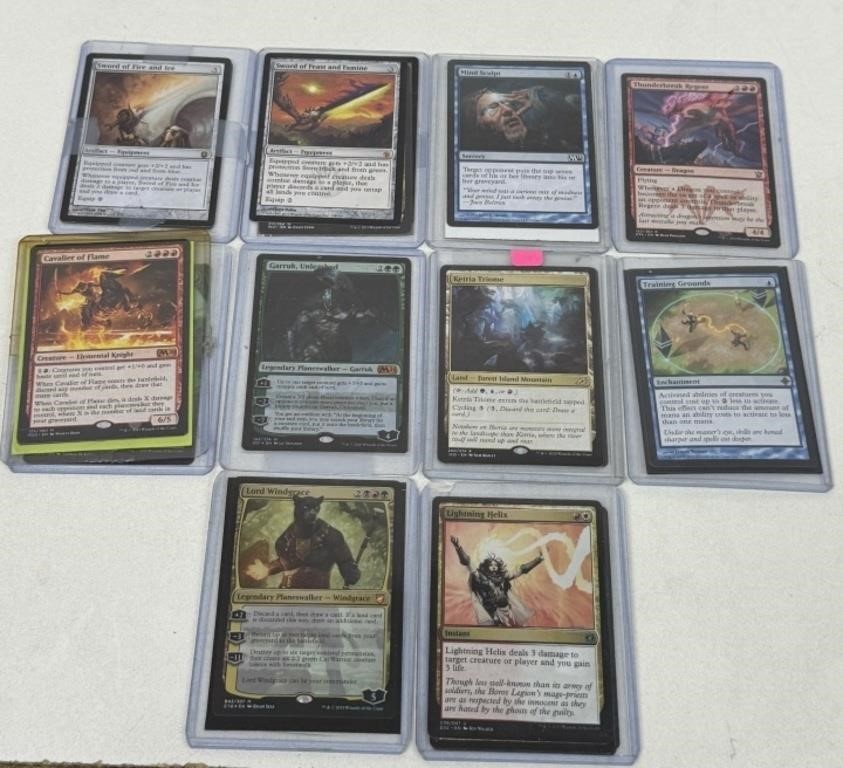 (10) MAGIC THE GATHERING CARDS
