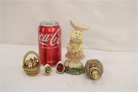 Vintage Easter Eggs & Bunny