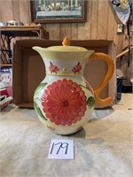 Nonni's hand painted pitcher