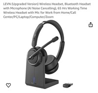 LEVN (Upgraded Version) Wireless Headset