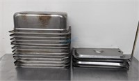 1/3 SIZE 4" STAINLESS STEEL INSERT W/ LID *BID PER