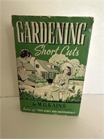 1943 Edition GARDENING SHORT CUTS by M.G KAINS