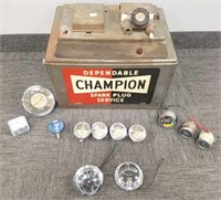Champion spark plug cleaning machine - 14" high x
