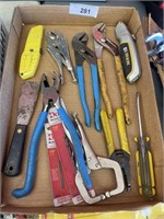 PLIERS, KNIVES AND MORE