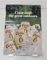 3- Coors Banquet Beer Posters 28x20