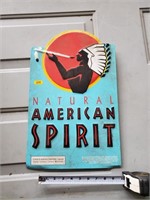 Natural American Spirit Tin Sign