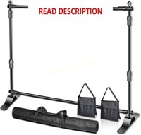 EMART 8x8ft Telescopic Backdrop Stand  Heavy