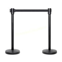 Crowd Control Stanchion  6.5ft  2 Pack