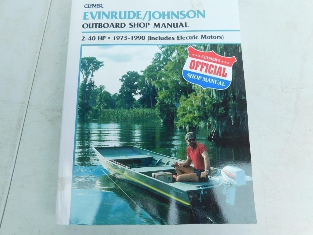 Clymer Evinrude/Johnson outboard shop manual.
