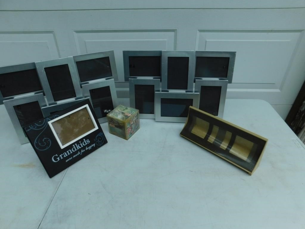 Wall & table picture frames.