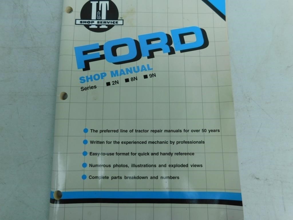 I&T Shop service Ford shop manual.