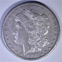 1892-CC MORGAN DOLLAR XF/AU