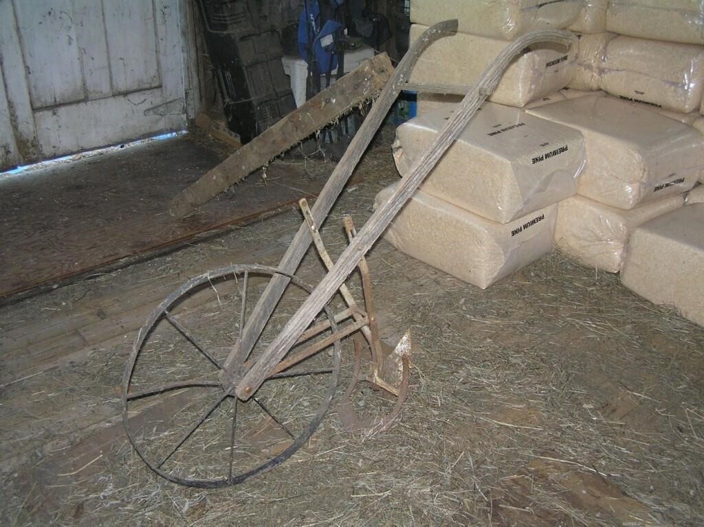 Antique farmer's cultivator